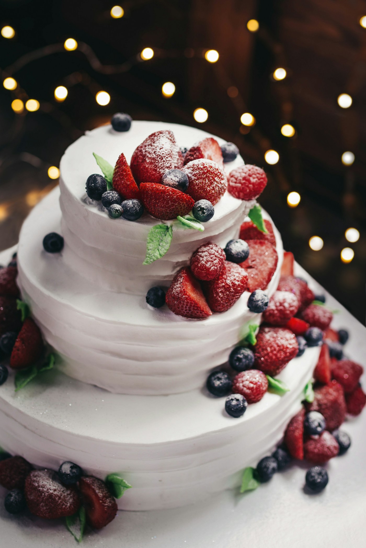 Berry wedding inspiration cake inspiration
